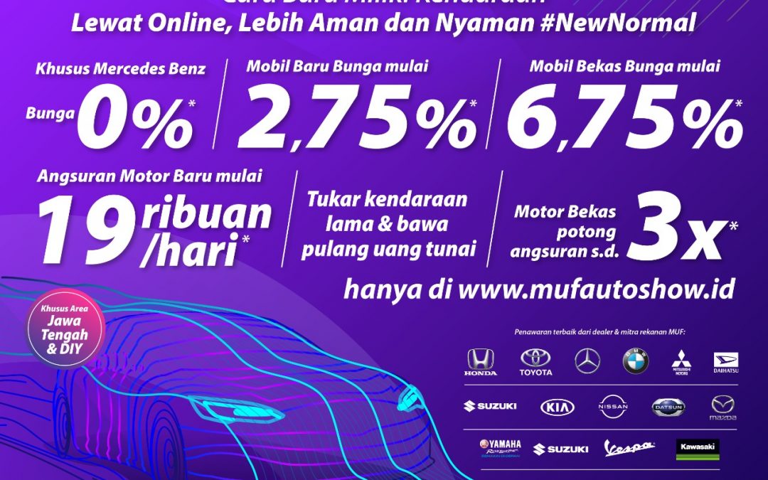 MUF Online Autoshow (MOAS) 2020  Siap Menyapa Warga di Jawa Tengah, Semarang dan DIY