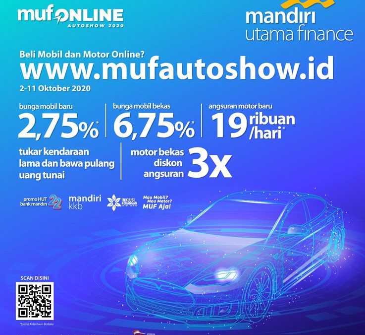 MUF Online Autoshow (MOAS) 2020, Kini Hadir di Jawa Barat, Jawa Timur & Bali Nusa Tenggara