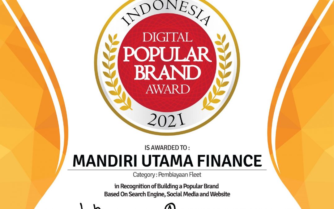 Indonesia Digital Popular Brand Award 2021 dari Info Brand