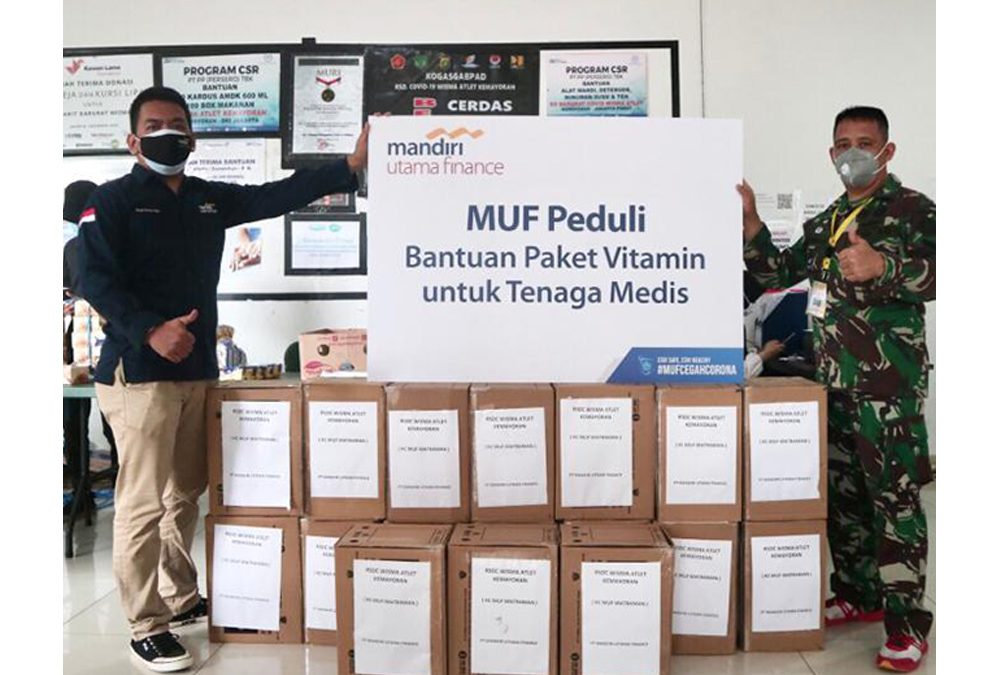 MUF Peduli: Penyerahan Paket Vitamin untuk Tenaga Medis