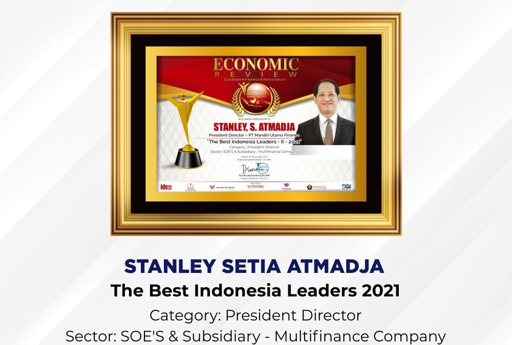 Mandiri Utama Finance Raih Penghargaan: Indonesia Leaders Award 2021