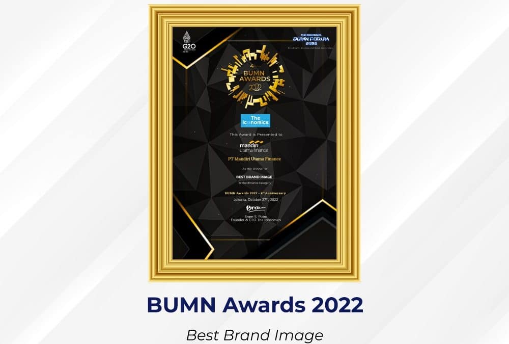Mandiri Utama Finance Raih Penghargaan: BUMN Awards 2022