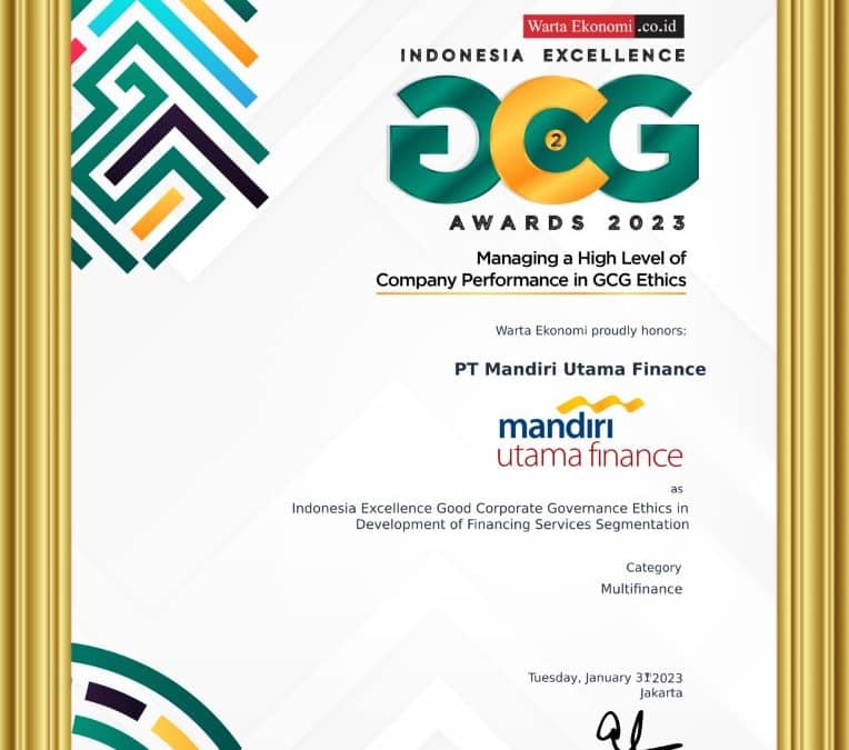 Indonesia Excellence GCG Awards 2023 dari Warta Ekonomi