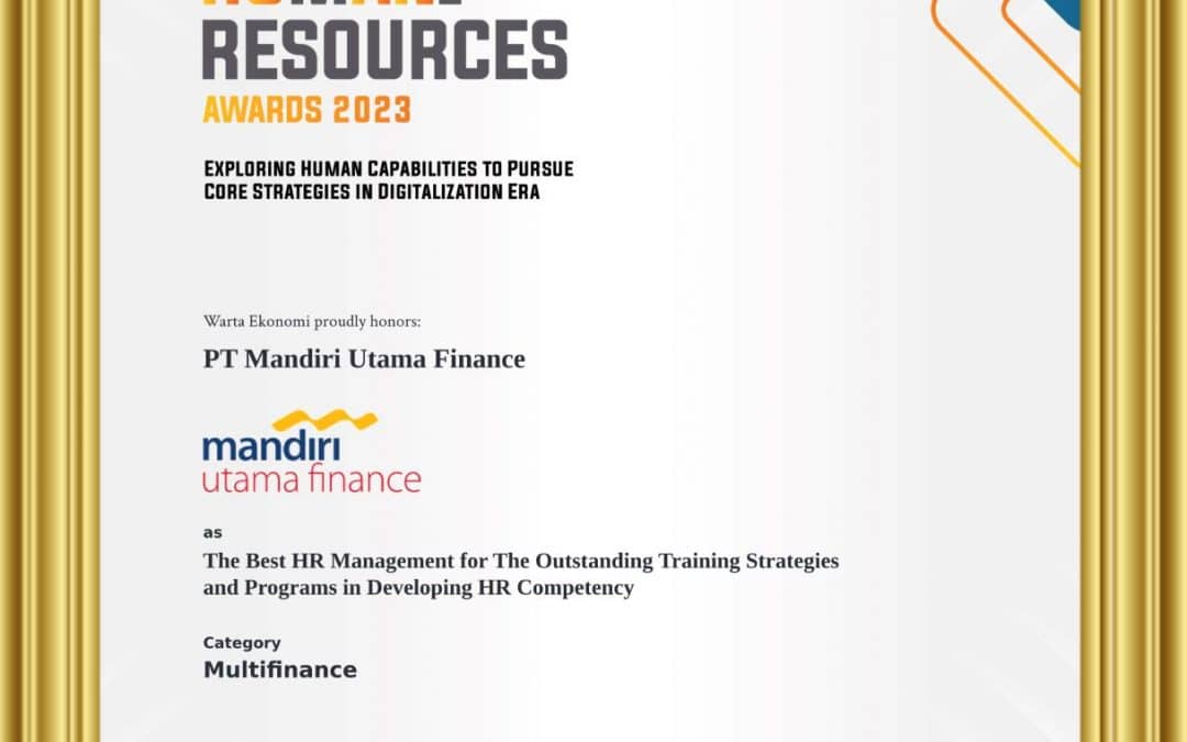 Indonesia Human Resources Awards 2023 dari Warta Ekonomi