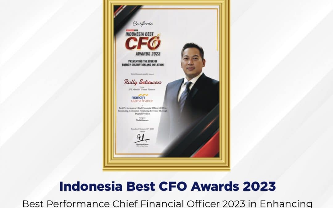 Mandiri Utama Finance Raih Penghargaan: Indonesia Best CFO Awards 2023