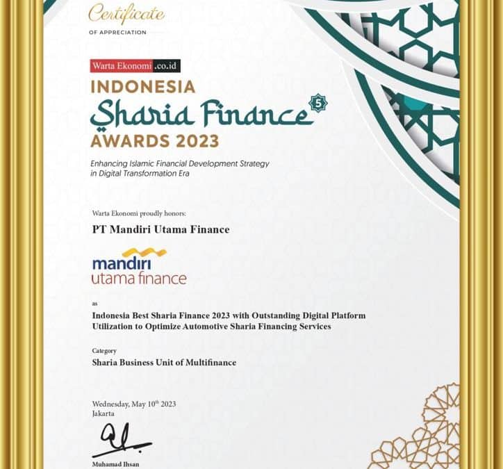 Indonesia Sharia Finance Awards 2023 dari Warta Ekonomi