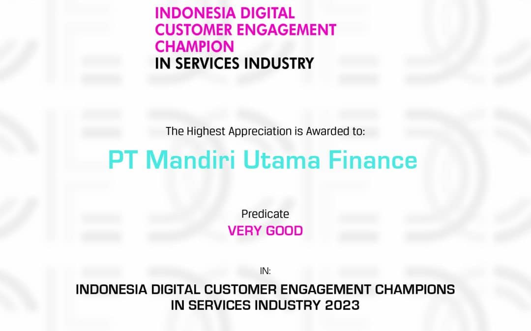 Indonesia Digital Customer Engagement Champion 2023 dari SWA