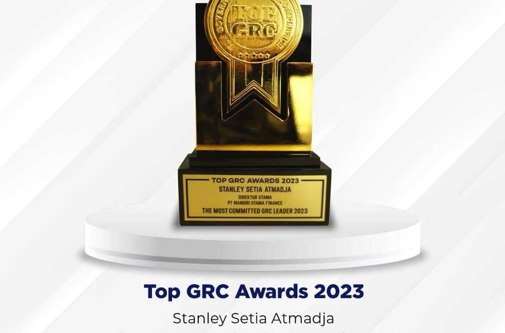 Mandiri Utama Finance Raih Penghargaan: Top GRC Awards 2023 (Committed GRC Leader 2023)