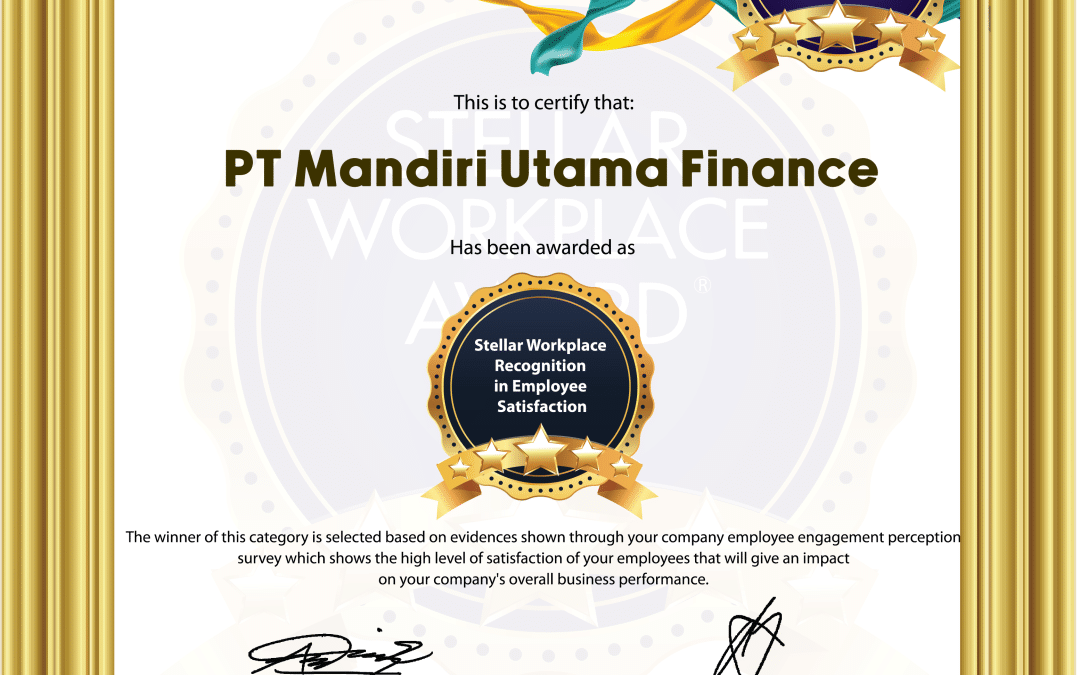 Stellar Workplace Award 2023 dari Kontan Business – Employee Satisfaction