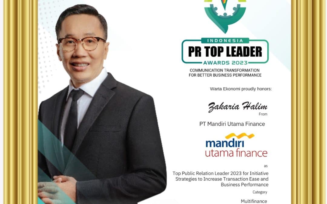 Indonesia PR Top Leader Awards 2023 dari Warta Ekonomi