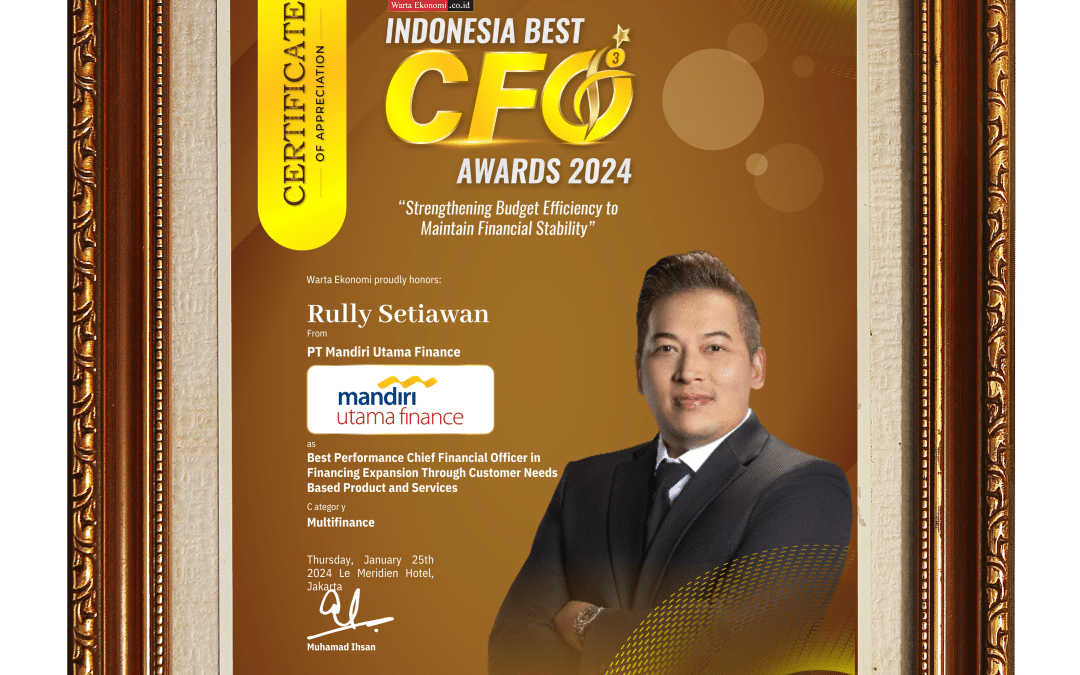 Indonesia Best CFO Awards 2024 dari Warta Ekonomi