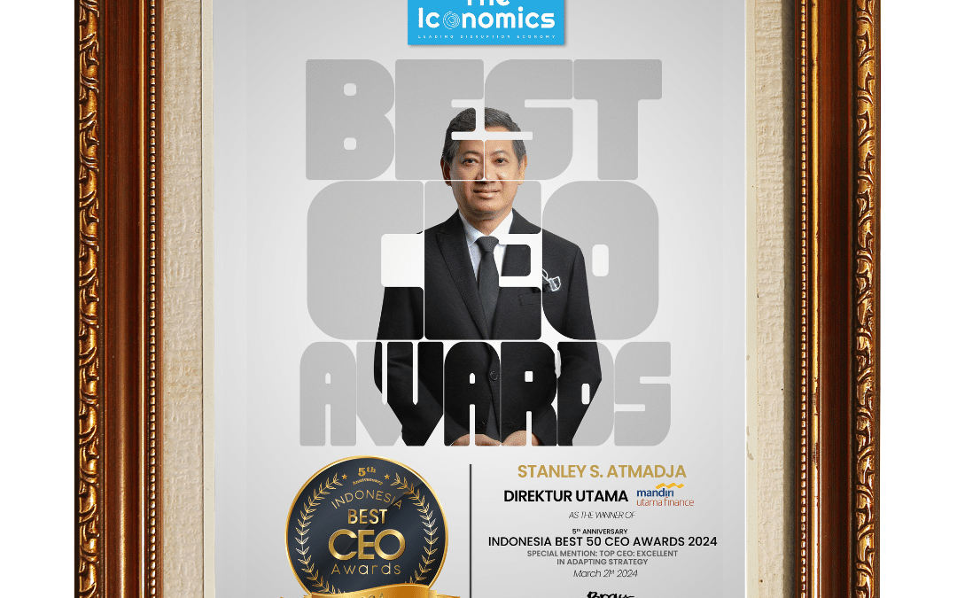 Indonesia Best 50 CEO Awards 2024 dari The Iconomics