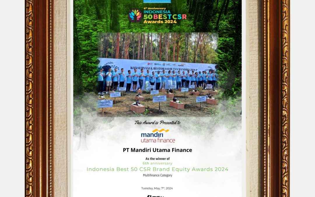 Indonesia 50 Best CSR Awards 2024 dari The Iconomics