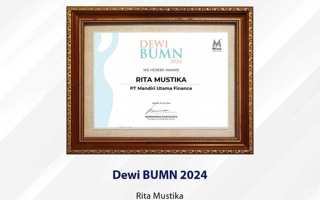 Mandiri Utama Finance Raih Penghargaan: BUMN Entrepreneurial Marketing Award (BEMA) 2024