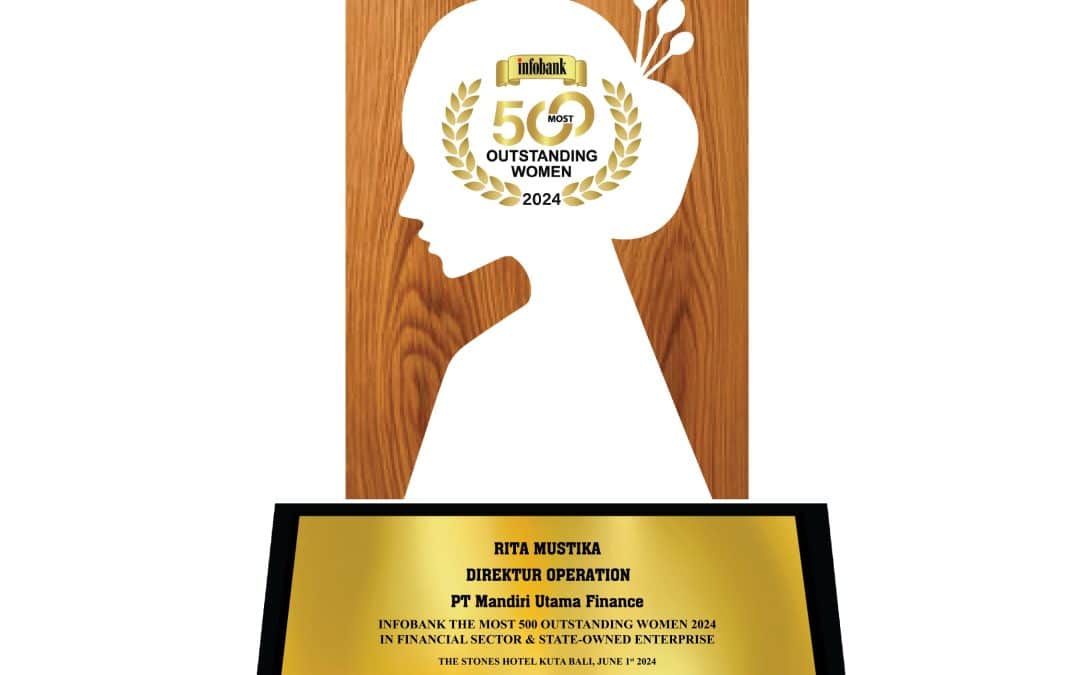 The Most 500 Outstanding Women 2024 dari Infobank   Ibu Rita Mustika – Direktur Operasional