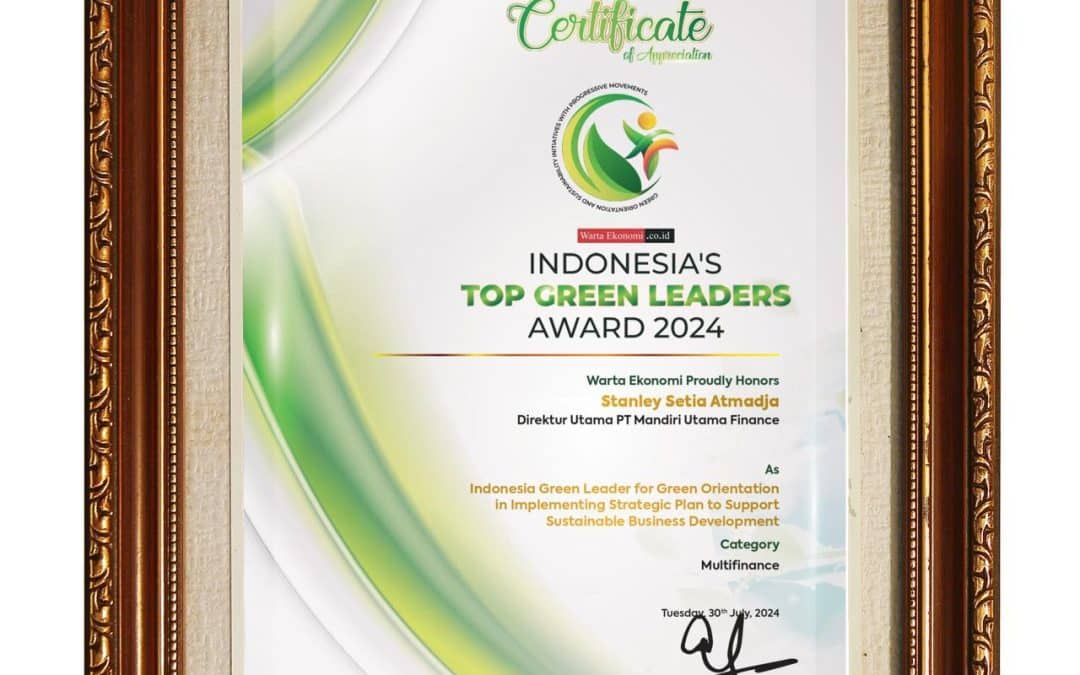 Indonesia’s TOP Green Leaders Award 2024 Bapak Stanley S Atmadja – Direktur Utama