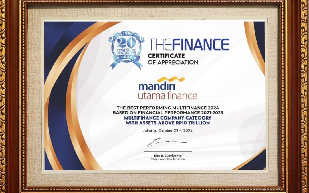 The Best Performing Multifinance 2024 Based on Financial Performance dari Infobank