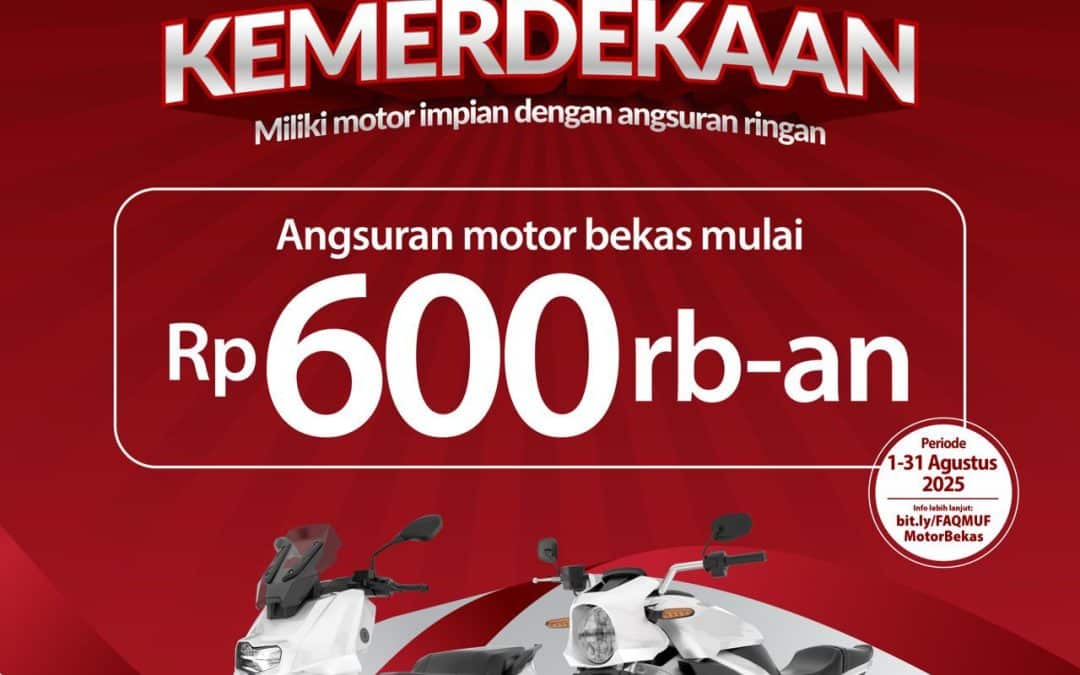 PROMO KEMERDEKAAN – MOTOR BEKAS